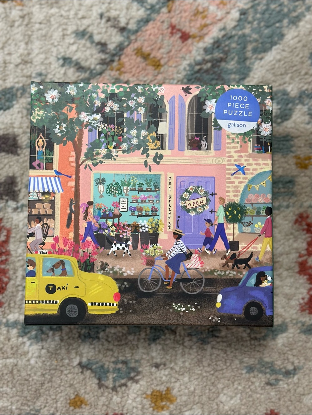 Galison Puzzle - Spring Street